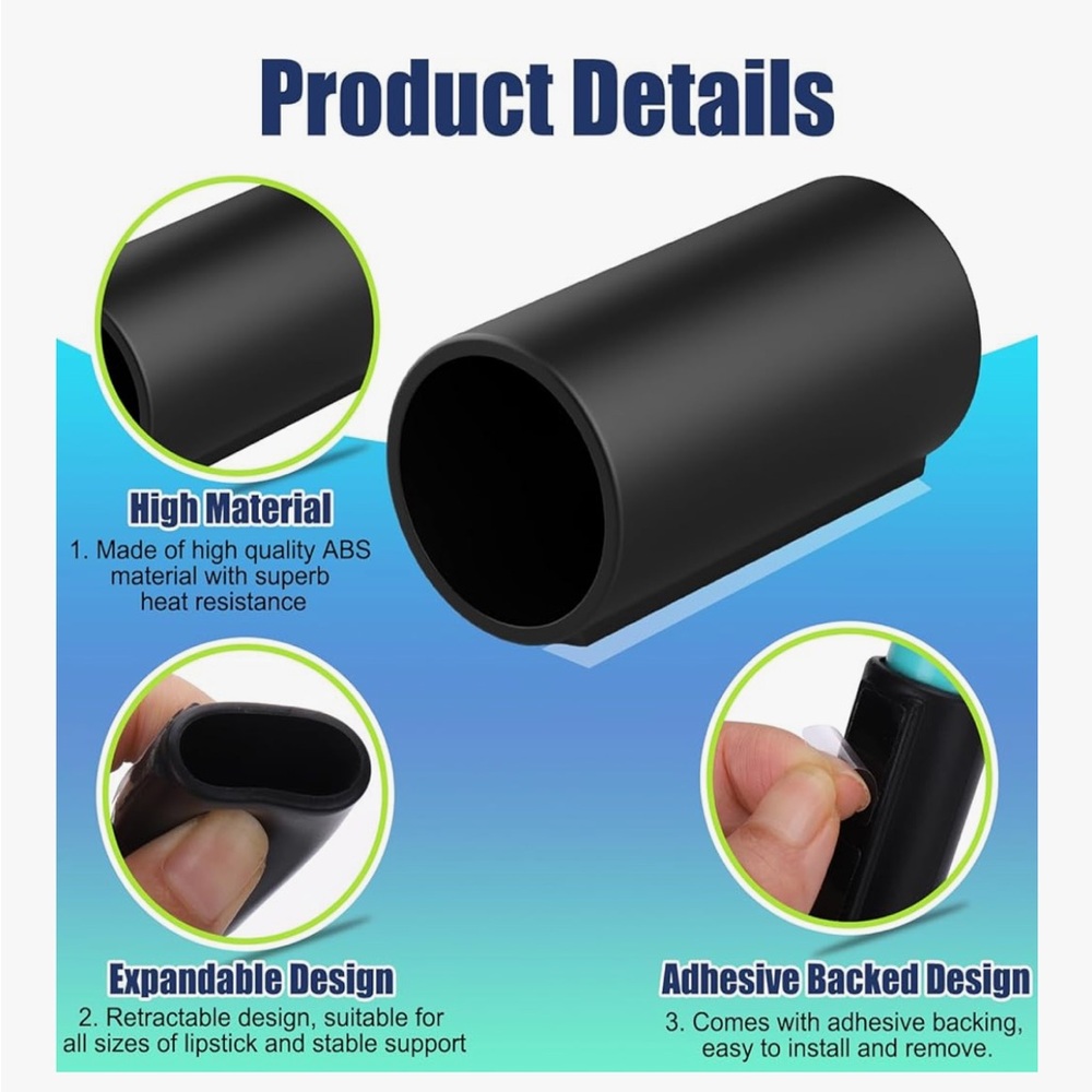 Car Chapstick Holder Accessory